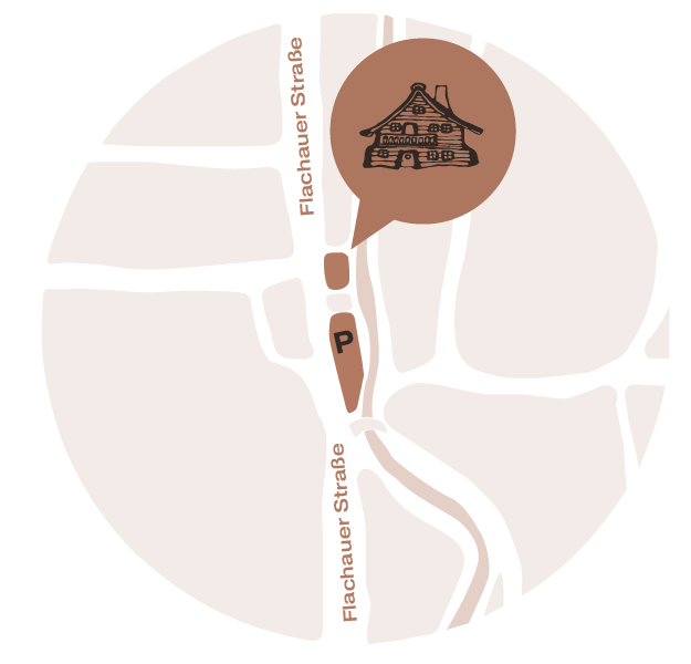 Lageplan vom Restaurant Steakhaus Schusterhäusl in Flachau